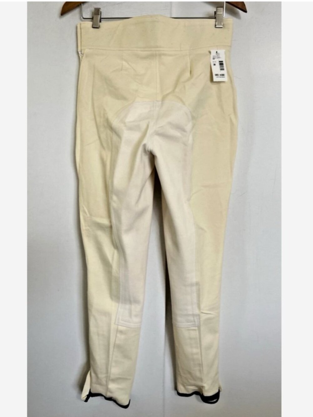 MILLERS Vintage Full Seat Ivory Breeches NWT 30 Long Side Zip